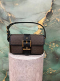 Michael Kors Parker Shoulder Bag Marrone/Nera